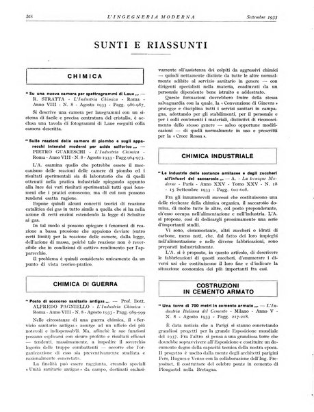 L'Ingegneria moderna rassegna di tecnologie industriali, agrarie, edilizie, idrauliche, stradali, ferroviarie