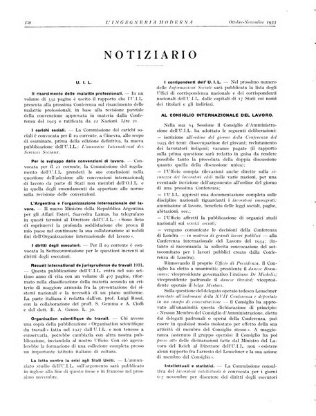 L'Ingegneria moderna rassegna di tecnologie industriali, agrarie, edilizie, idrauliche, stradali, ferroviarie