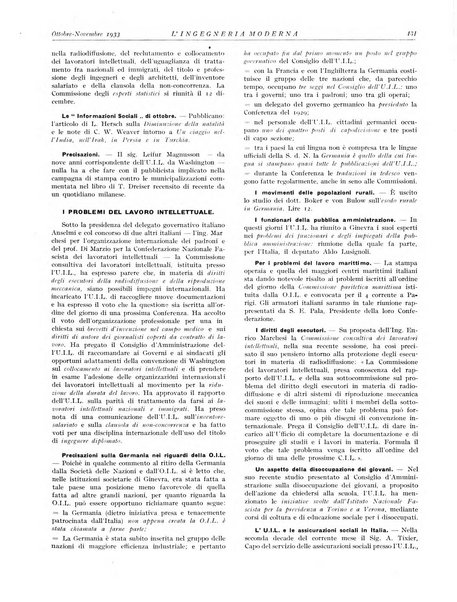 L'Ingegneria moderna rassegna di tecnologie industriali, agrarie, edilizie, idrauliche, stradali, ferroviarie