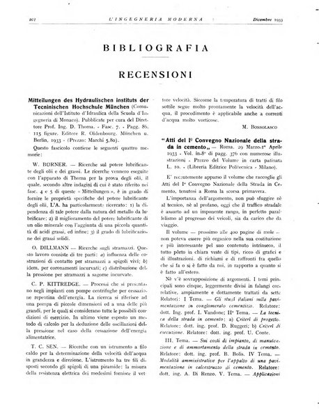 L'Ingegneria moderna rassegna di tecnologie industriali, agrarie, edilizie, idrauliche, stradali, ferroviarie