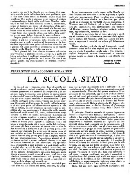 Insegnare bollettino quindicinale dell'Ente nazionale dell'insegnamento medio