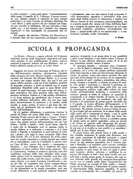 Insegnare bollettino quindicinale dell'Ente nazionale dell'insegnamento medio