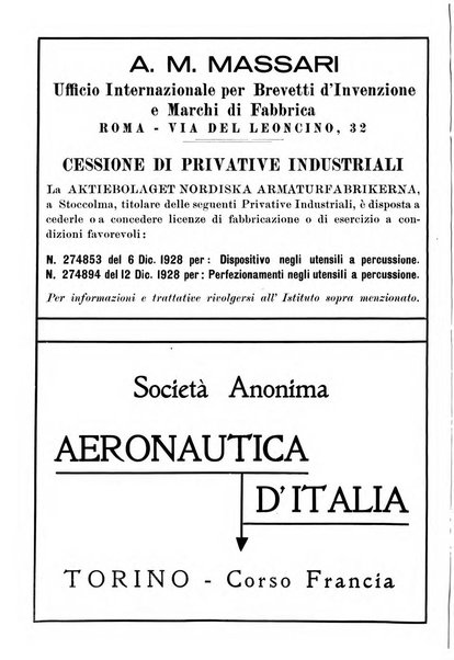 L'inventore italiano rivista mensile della Associazione nazionale fascista inventori