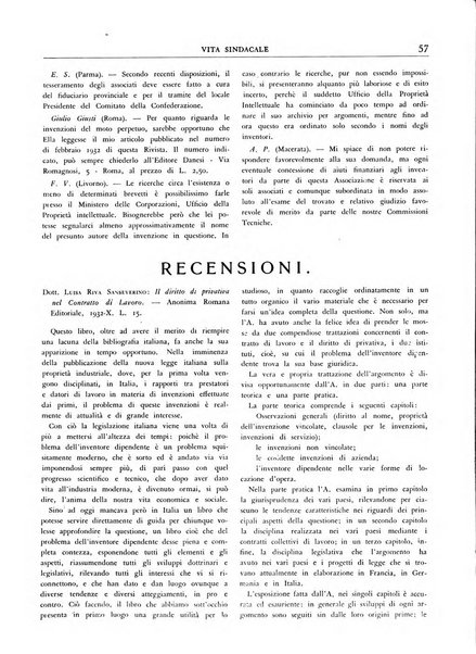 L'inventore italiano rivista mensile della Associazione nazionale fascista inventori