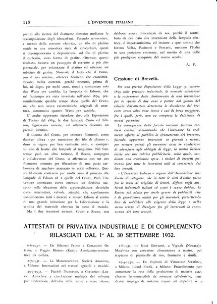 L'inventore italiano rivista mensile della Associazione nazionale fascista inventori