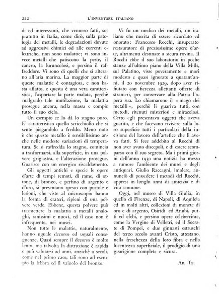 L'inventore italiano rivista mensile della Associazione nazionale fascista inventori