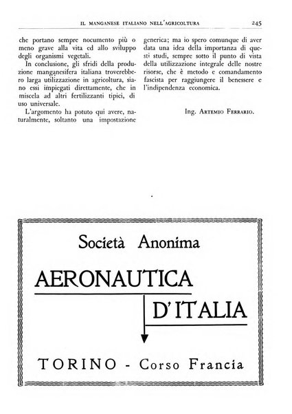 L'inventore italiano rivista mensile della Associazione nazionale fascista inventori