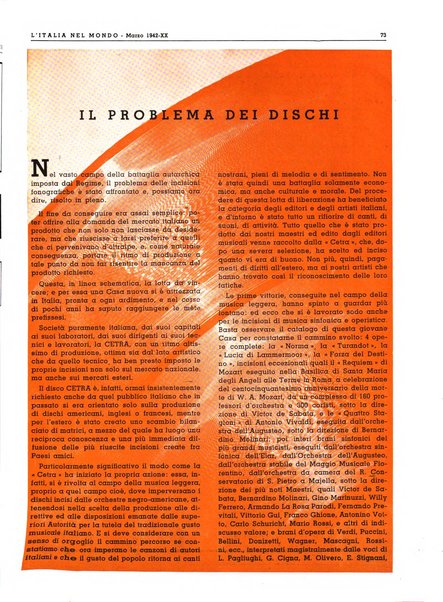 L'Italia nel mondo edizione in lingua italiana per gli scambi con l'estero