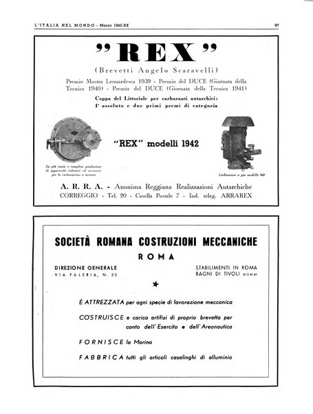 L'Italia nel mondo edizione in lingua italiana per gli scambi con l'estero