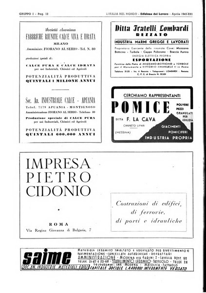 L'Italia nel mondo edizione in lingua italiana per gli scambi con l'estero