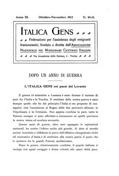 Italica gens Bollettino