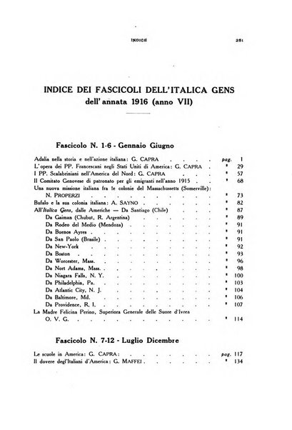 Italica gens Bollettino