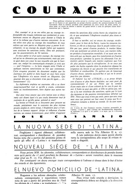 Latina rassegna mensile del mondo latino