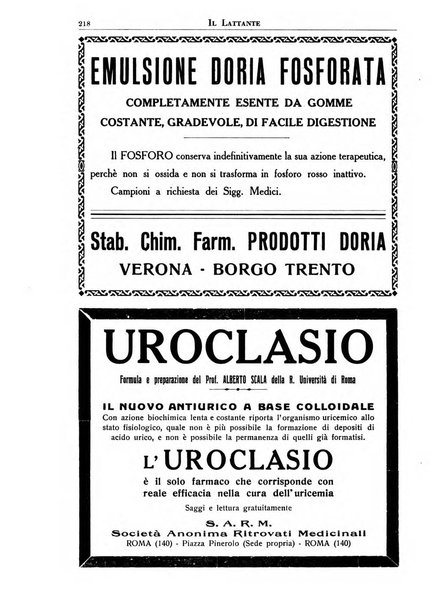 Il lattante periodico mensile di fisiopatologia, igiene e difesa sociale del bambino nel primo biennio di vita