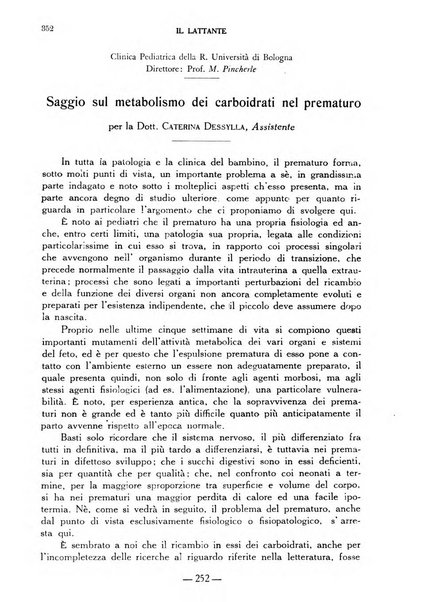 Il lattante periodico mensile di fisiopatologia, igiene e difesa sociale del bambino nel primo biennio di vita