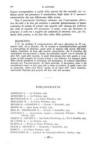 Il lattante periodico mensile di fisiopatologia, igiene e difesa sociale del bambino nel primo biennio di vita