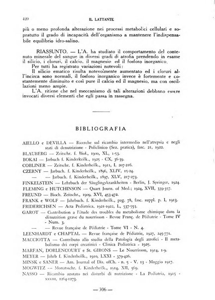 Il lattante periodico mensile di fisiopatologia, igiene e difesa sociale del bambino nel primo biennio di vita