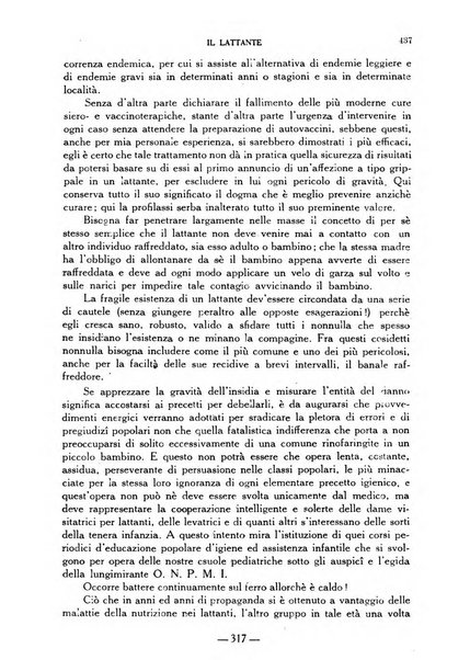 Il lattante periodico mensile di fisiopatologia, igiene e difesa sociale del bambino nel primo biennio di vita