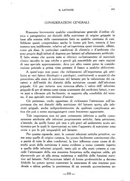 Il lattante periodico mensile di fisiopatologia, igiene e difesa sociale del bambino nel primo biennio di vita