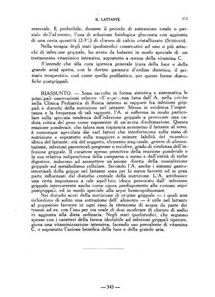 Il lattante periodico mensile di fisiopatologia, igiene e difesa sociale del bambino nel primo biennio di vita