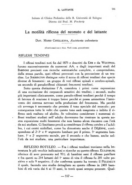 Il lattante periodico mensile di fisiopatologia, igiene e difesa sociale del bambino nel primo biennio di vita