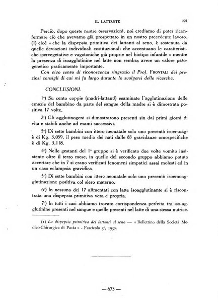 Il lattante periodico mensile di fisiopatologia, igiene e difesa sociale del bambino nel primo biennio di vita