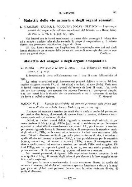 Il lattante periodico mensile di fisiopatologia, igiene e difesa sociale del bambino nel primo biennio di vita