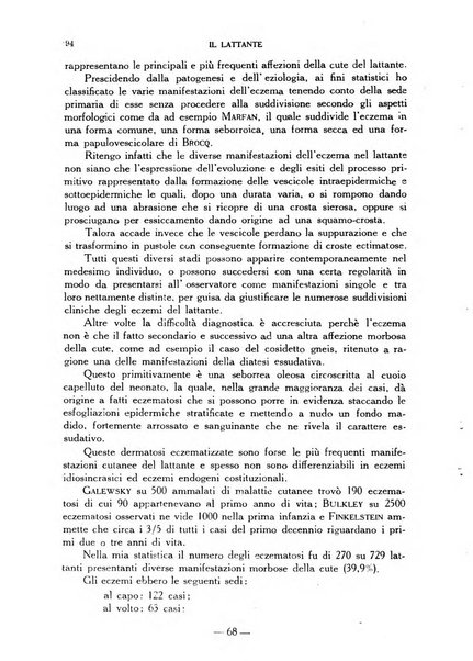 Il lattante periodico mensile di fisiopatologia, igiene e difesa sociale del bambino nel primo biennio di vita