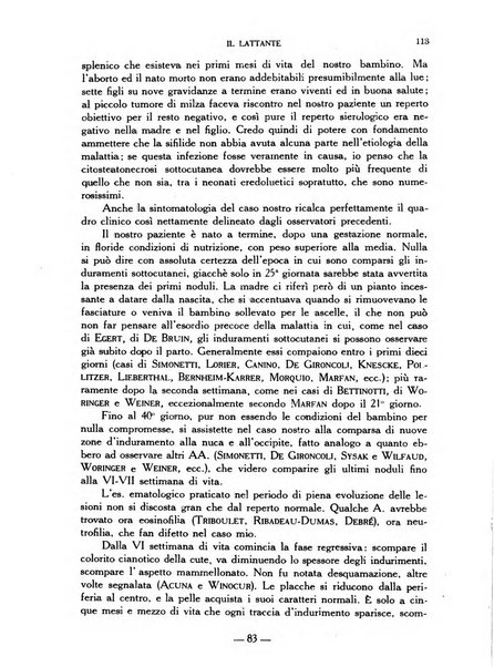 Il lattante periodico mensile di fisiopatologia, igiene e difesa sociale del bambino nel primo biennio di vita