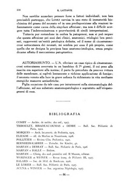 Il lattante periodico mensile di fisiopatologia, igiene e difesa sociale del bambino nel primo biennio di vita