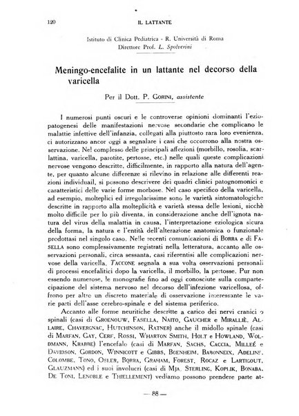 Il lattante periodico mensile di fisiopatologia, igiene e difesa sociale del bambino nel primo biennio di vita