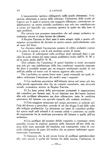 Il lattante periodico mensile di fisiopatologia, igiene e difesa sociale del bambino nel primo biennio di vita