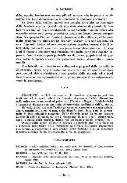 Il lattante periodico mensile di fisiopatologia, igiene e difesa sociale del bambino nel primo biennio di vita