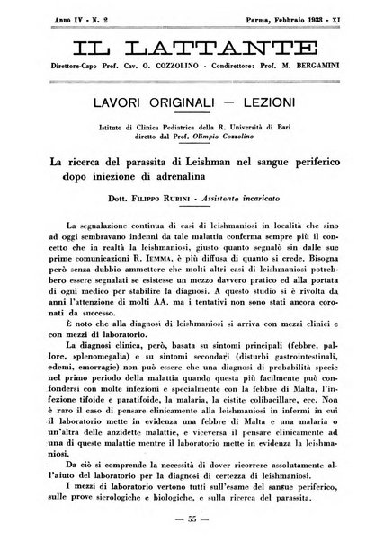 Il lattante periodico mensile di fisiopatologia, igiene e difesa sociale del bambino nel primo biennio di vita