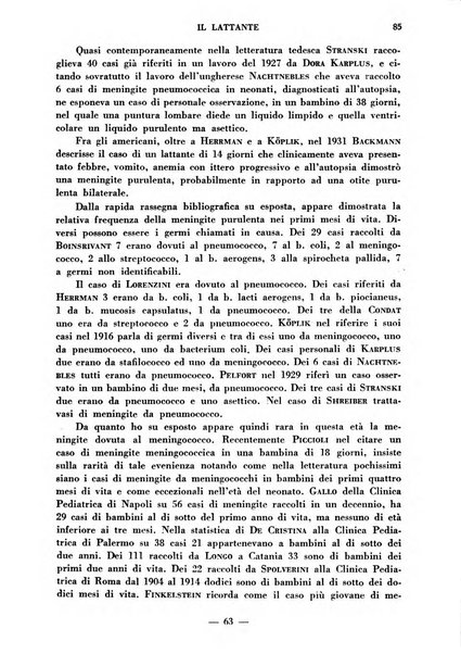 Il lattante periodico mensile di fisiopatologia, igiene e difesa sociale del bambino nel primo biennio di vita