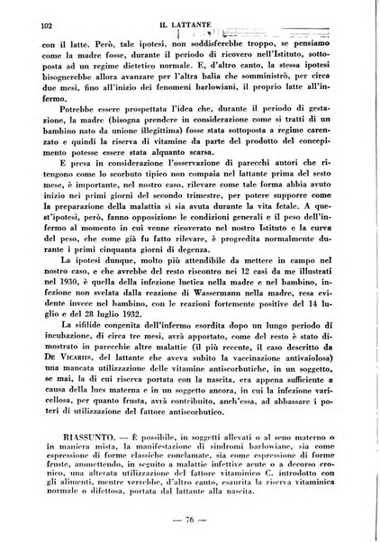 Il lattante periodico mensile di fisiopatologia, igiene e difesa sociale del bambino nel primo biennio di vita