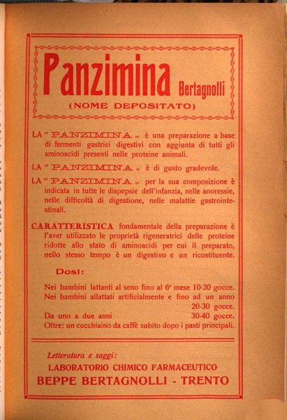 Il lattante periodico mensile di fisiopatologia, igiene e difesa sociale del bambino nel primo biennio di vita