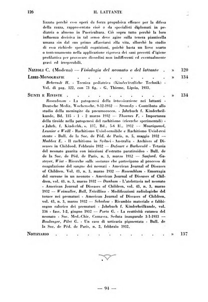 Il lattante periodico mensile di fisiopatologia, igiene e difesa sociale del bambino nel primo biennio di vita