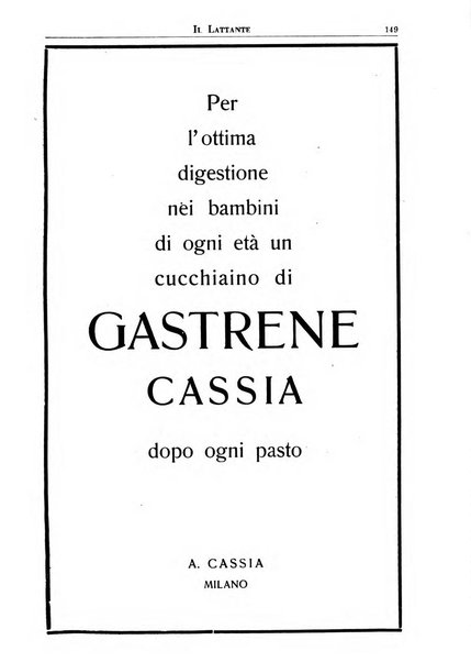 Il lattante periodico mensile di fisiopatologia, igiene e difesa sociale del bambino nel primo biennio di vita