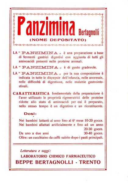 Il lattante periodico mensile di fisiopatologia, igiene e difesa sociale del bambino nel primo biennio di vita