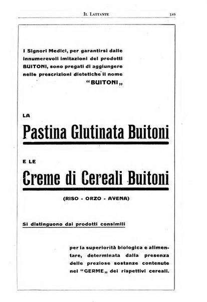 Il lattante periodico mensile di fisiopatologia, igiene e difesa sociale del bambino nel primo biennio di vita