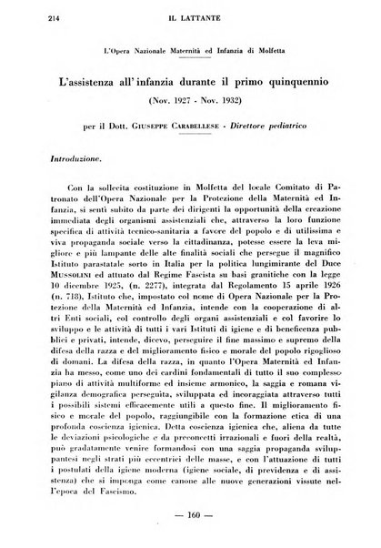 Il lattante periodico mensile di fisiopatologia, igiene e difesa sociale del bambino nel primo biennio di vita