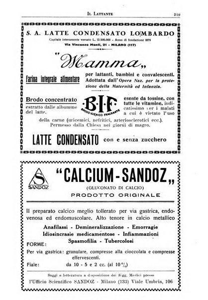 Il lattante periodico mensile di fisiopatologia, igiene e difesa sociale del bambino nel primo biennio di vita