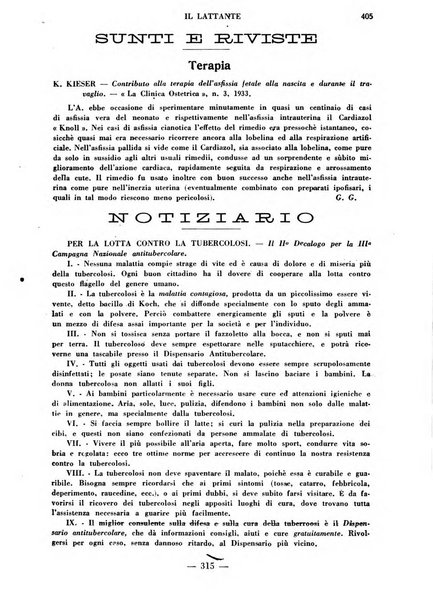 Il lattante periodico mensile di fisiopatologia, igiene e difesa sociale del bambino nel primo biennio di vita