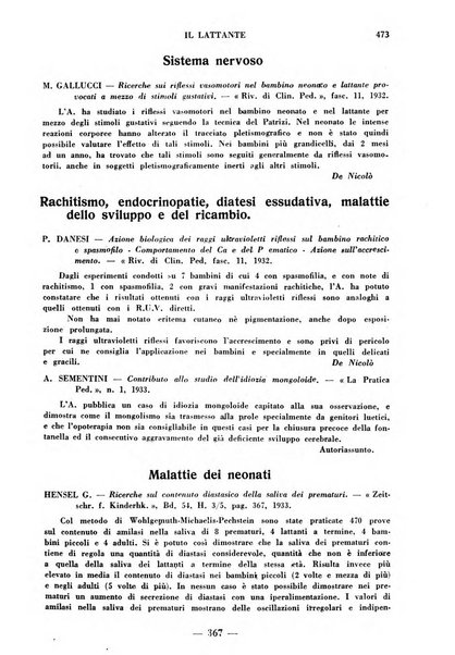 Il lattante periodico mensile di fisiopatologia, igiene e difesa sociale del bambino nel primo biennio di vita