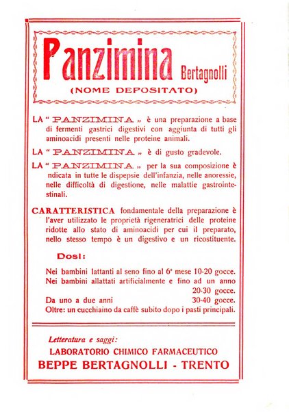 Il lattante periodico mensile di fisiopatologia, igiene e difesa sociale del bambino nel primo biennio di vita