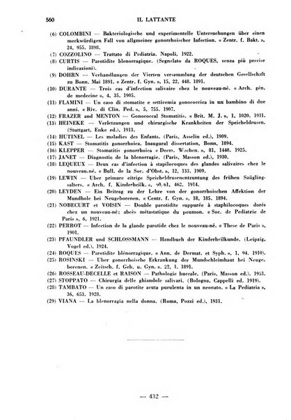 Il lattante periodico mensile di fisiopatologia, igiene e difesa sociale del bambino nel primo biennio di vita