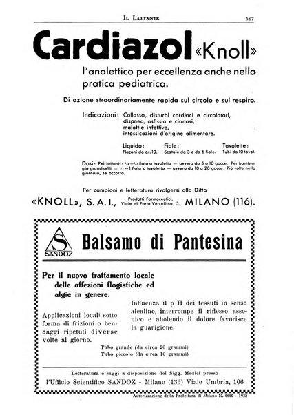 Il lattante periodico mensile di fisiopatologia, igiene e difesa sociale del bambino nel primo biennio di vita