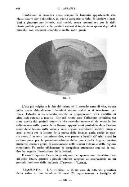 Il lattante periodico mensile di fisiopatologia, igiene e difesa sociale del bambino nel primo biennio di vita