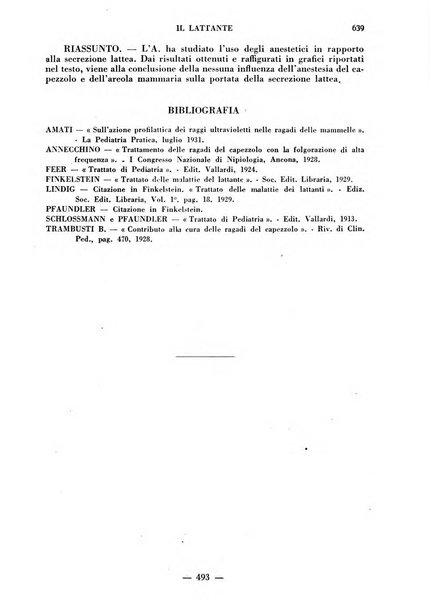 Il lattante periodico mensile di fisiopatologia, igiene e difesa sociale del bambino nel primo biennio di vita